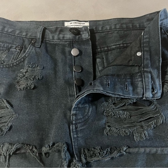 ONE TEASPOON Junkyard Denim Skirt - Picture 6 of 9